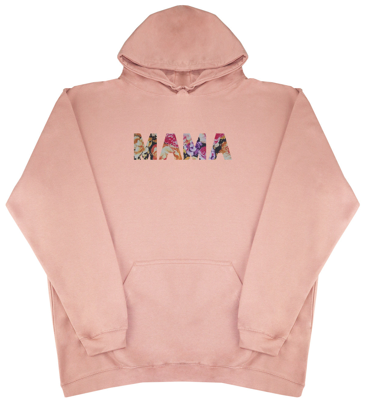 MAMA - Metallic Flower - Huge Oversized Comfy Original Hoody