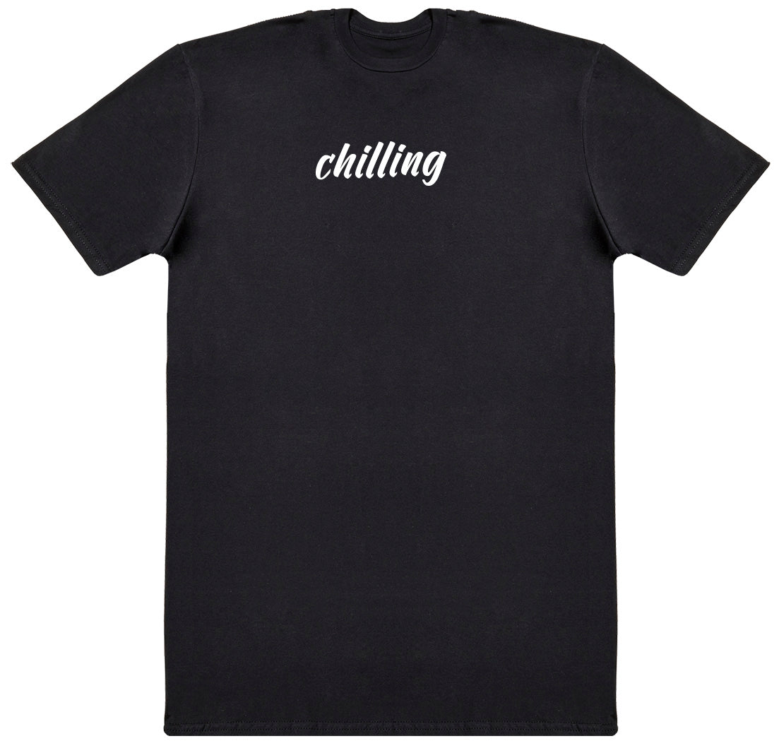 Chilling - Kids Oversized Comfy T-Shirt