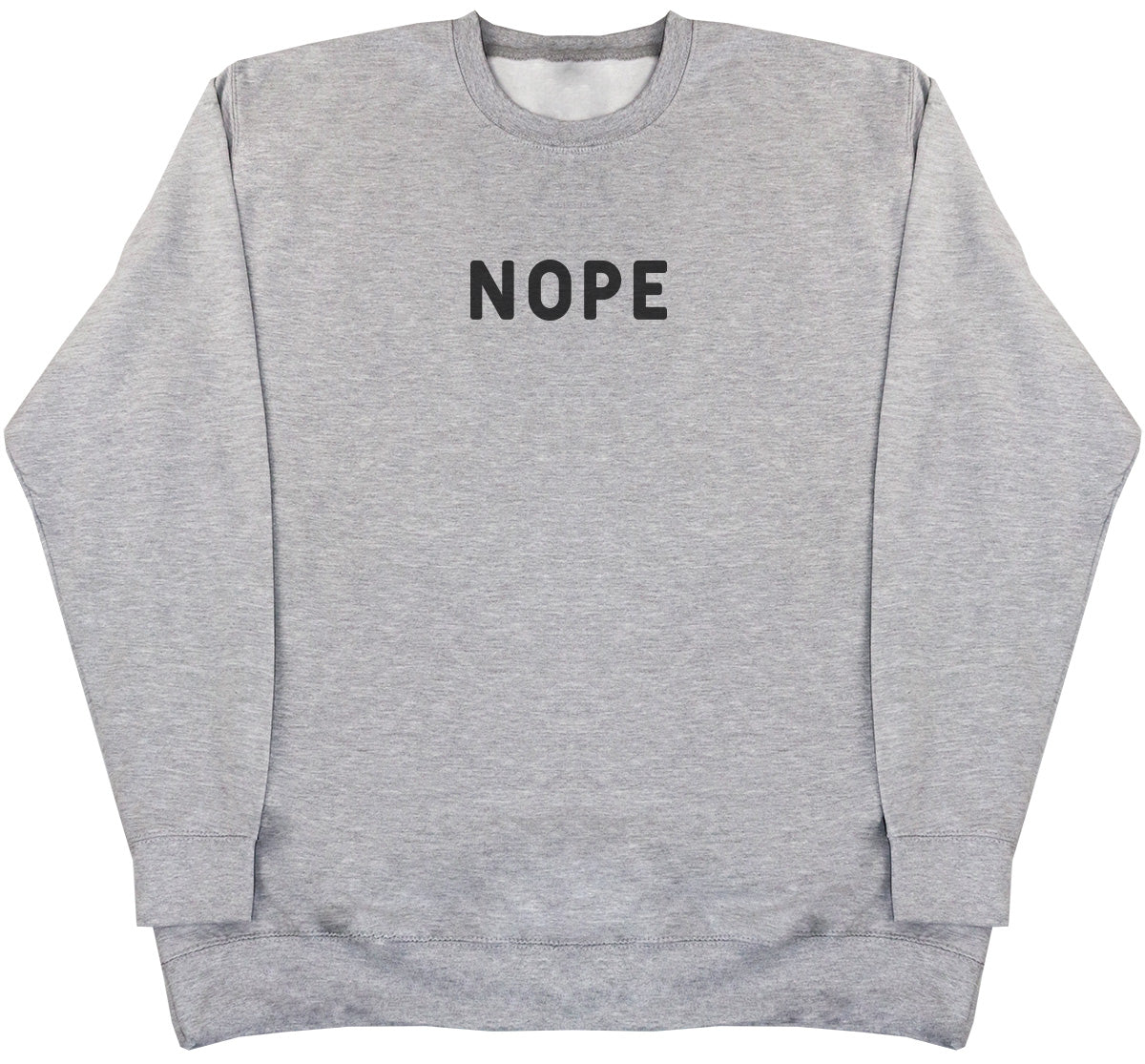 Nope - Kids Oversized Comfy Sweater