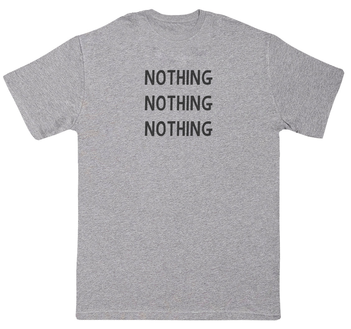 Nothing - Kids Oversized Comfy T-Shirt