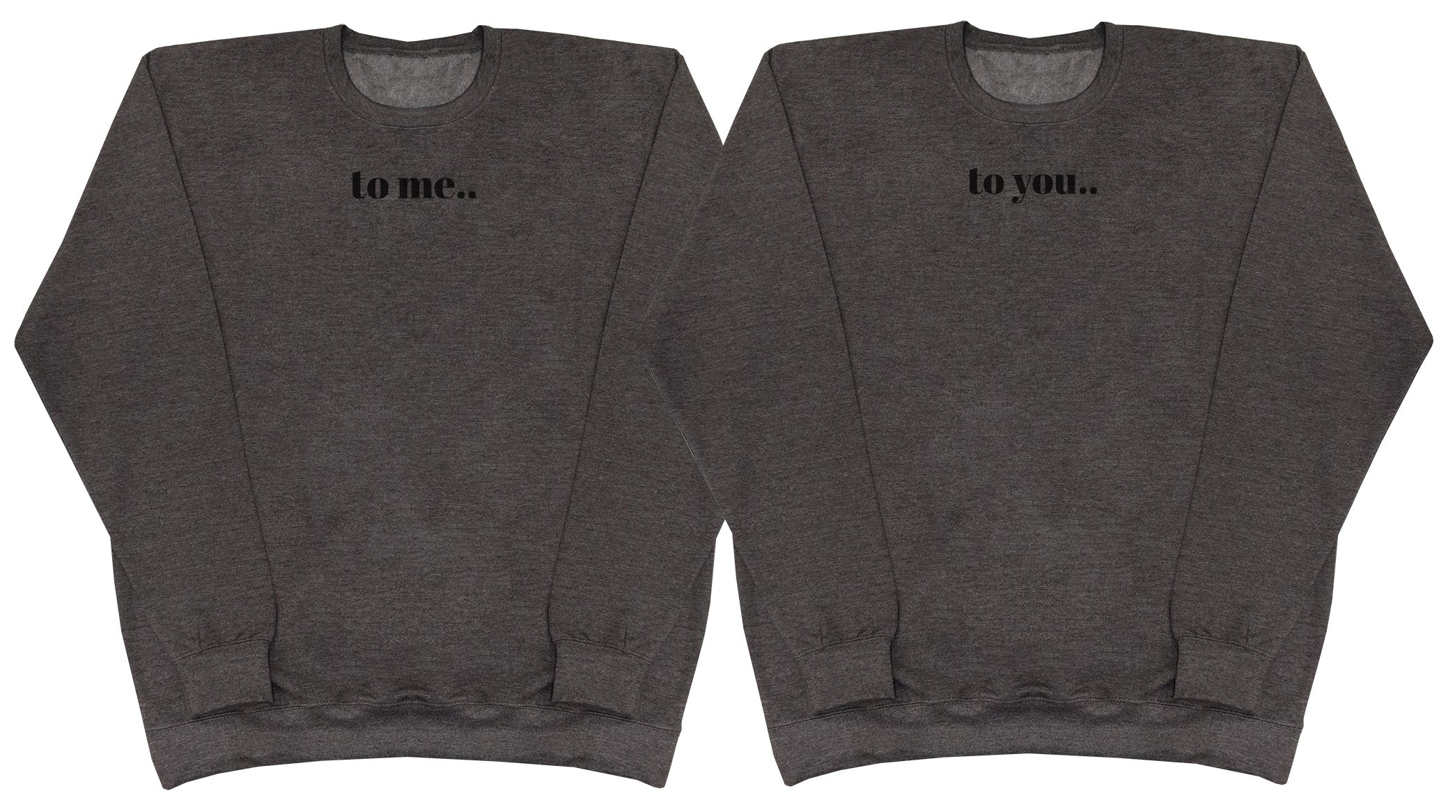 To Me.. To You.. Matching Set - Huge Oversized Comfy Sweater