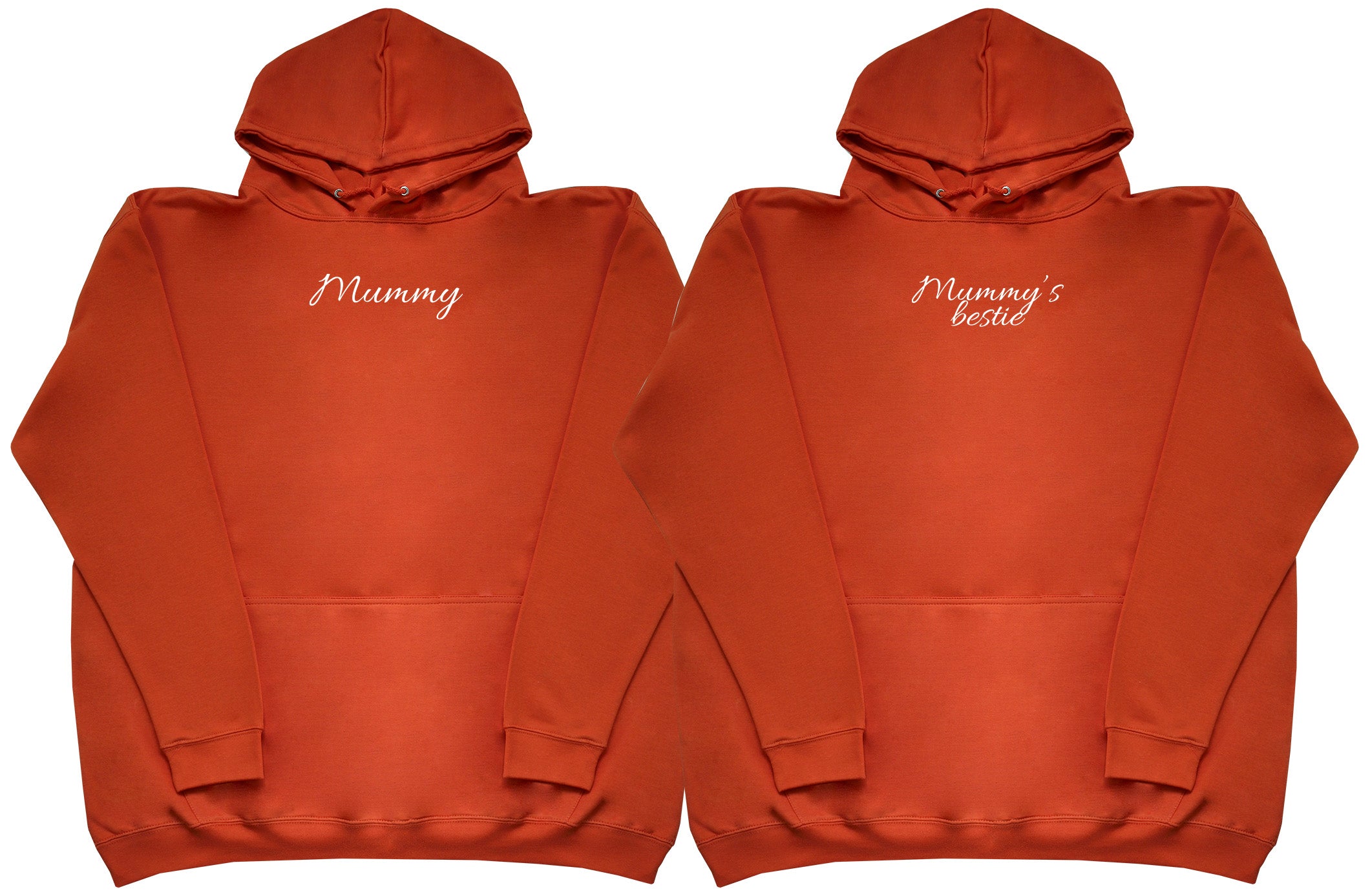 Mummy & Mummy's Bestie Matching Set - Huge Oversized Comfy Original Hoody