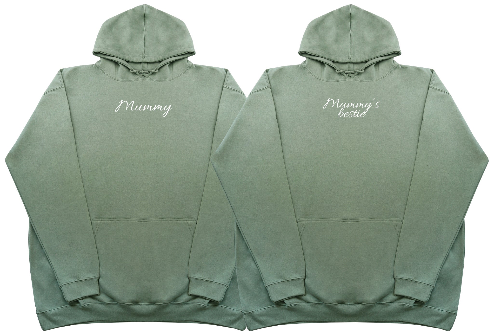 Mummy & Mummy's Bestie Matching Set - Huge Oversized Comfy Original Hoody