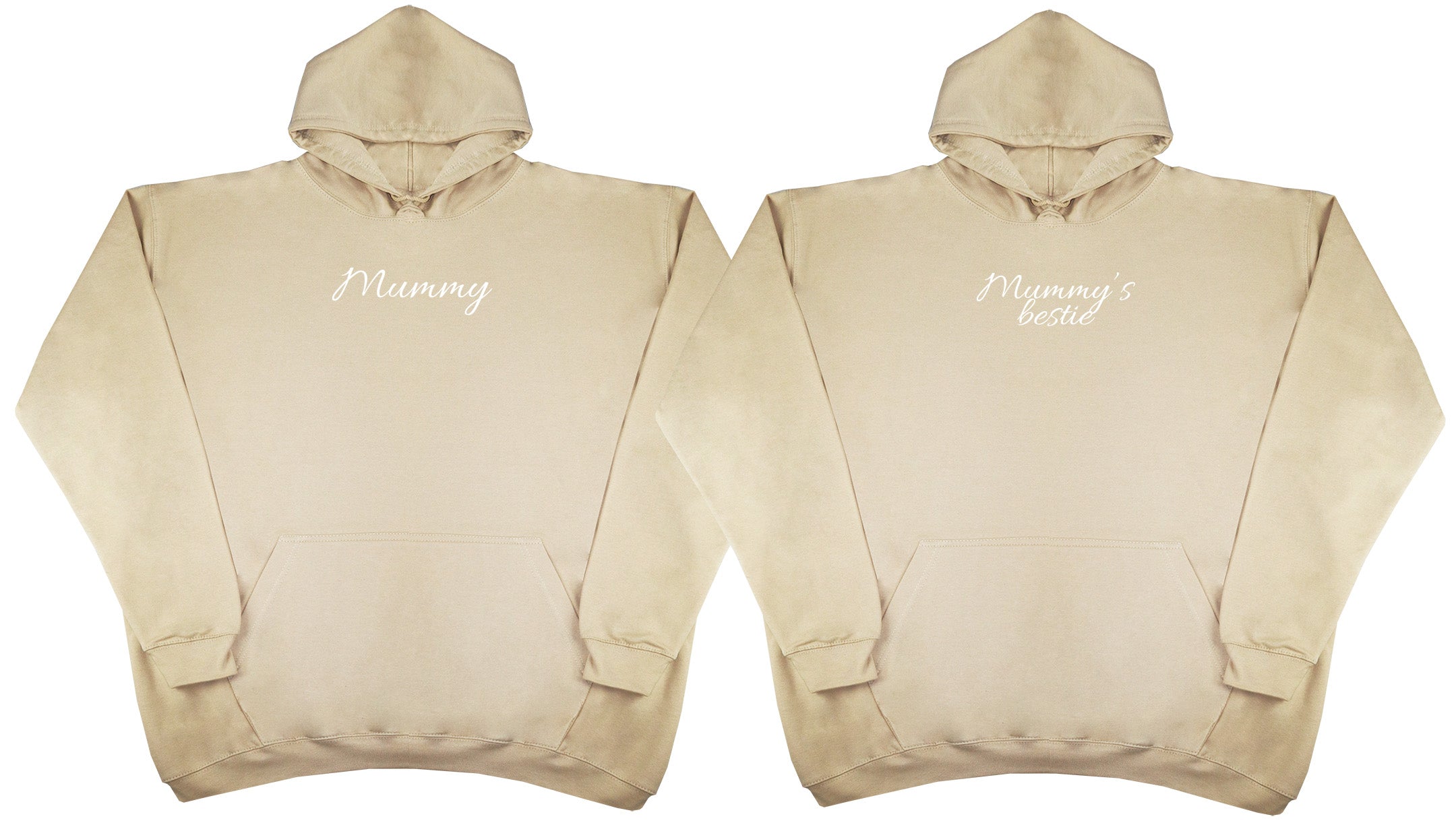 Mummy & Mummy's Bestie Matching Set - Huge Oversized Comfy Original Hoody