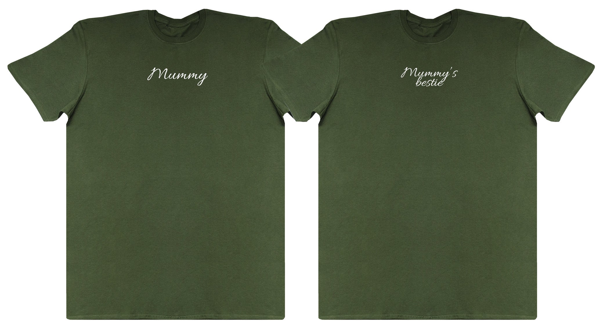 Mummy & Mummy's Bestie Matching Set - Kids Oversized Comfy & Extra Comfy T-Shirt