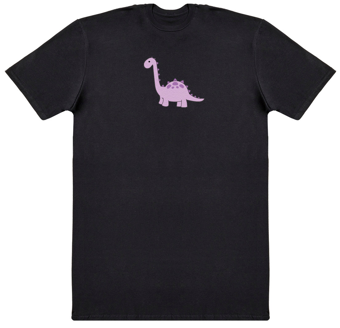 Purple Dino - Huge Oversized Comfy Original T-Shirt