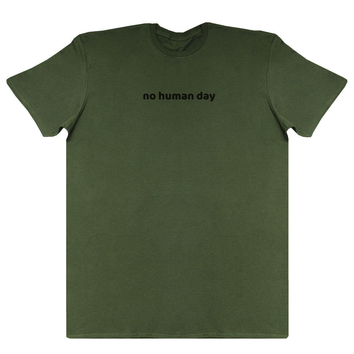 no human day - Kids Oversized Comfy T-Shirt