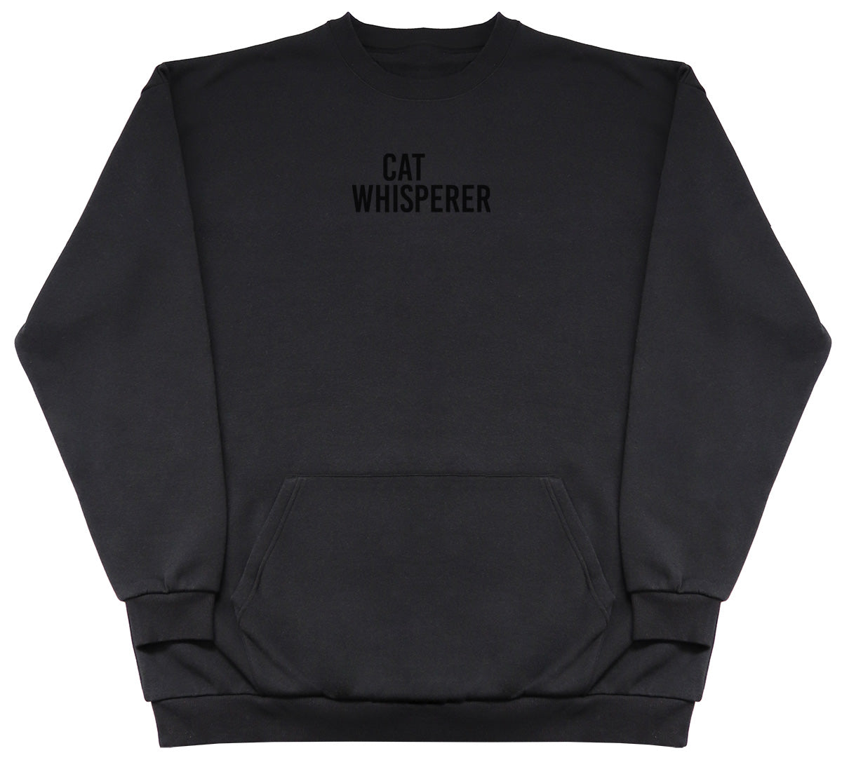 Cat Whisperer - Huge Oversized Hoodless Hoodie