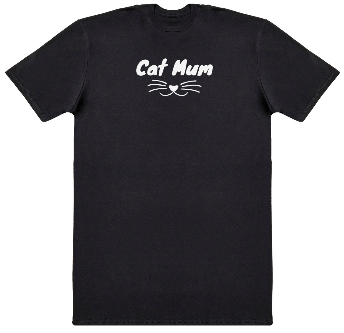 Cat Mum - Kids Oversized Comfy T-Shirt