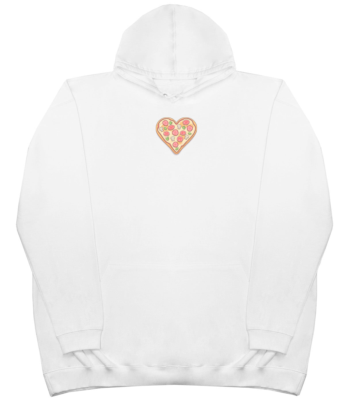 Pizza Heart - Huge Oversized Comfy Original Hoody