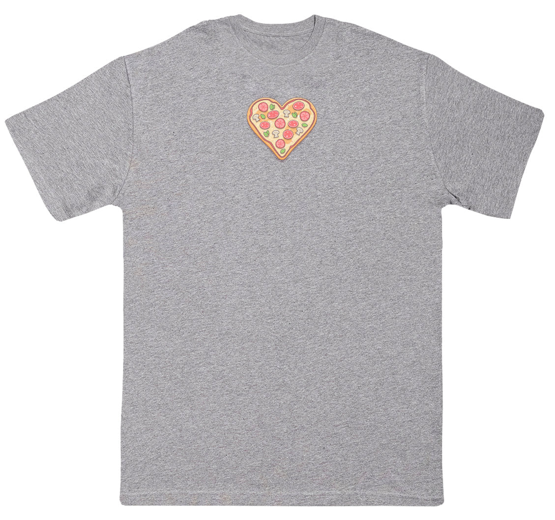 Pizza Heart - Huge Oversized Comfy Original T-Shirt