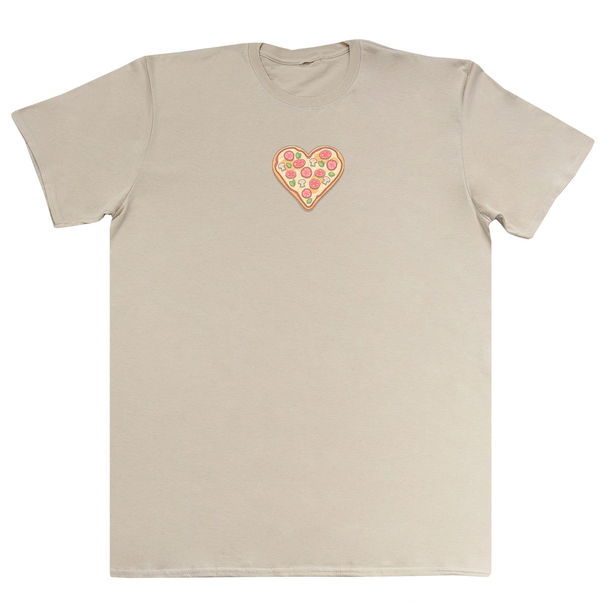 Pizza Heart - Kids Oversized Comfy T-Shirt