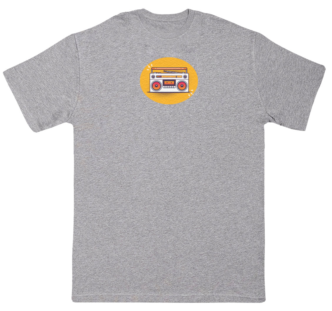 Orange Cassette - Huge Oversized Comfy Original T-Shirt