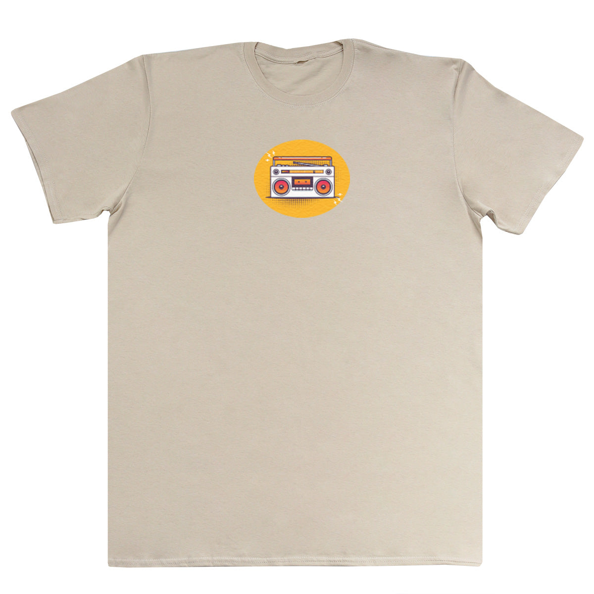 Orange Cassette - Huge Oversized Comfy Original T-Shirt