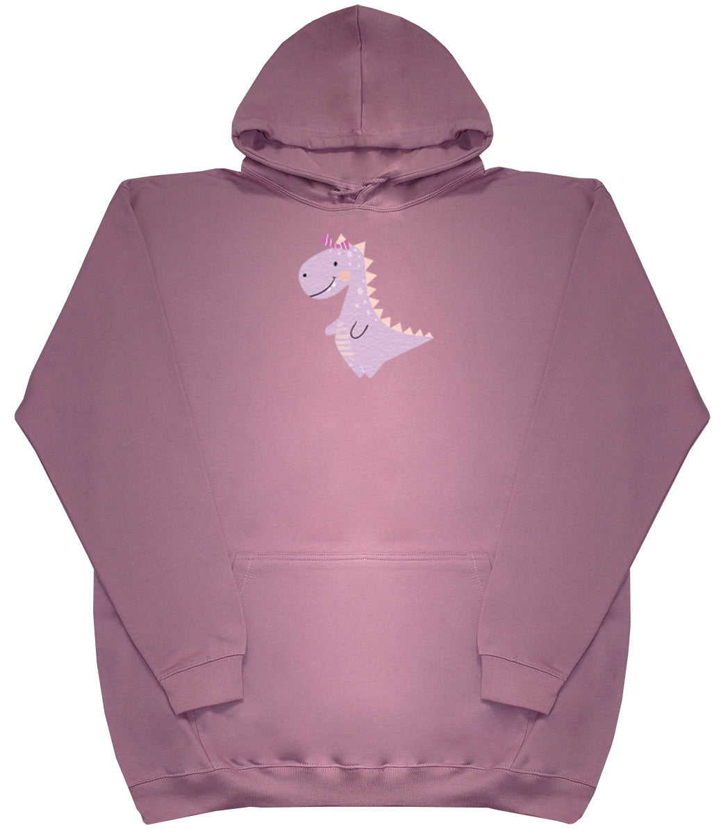 Pink Dino - Huge Oversized Comfy Original Hoody