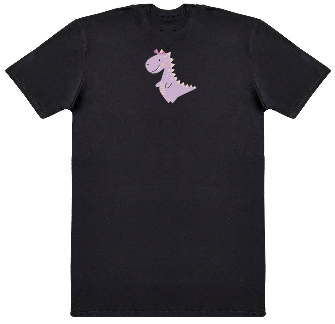 Pink Dino - Huge Oversized Comfy Original T-Shirt