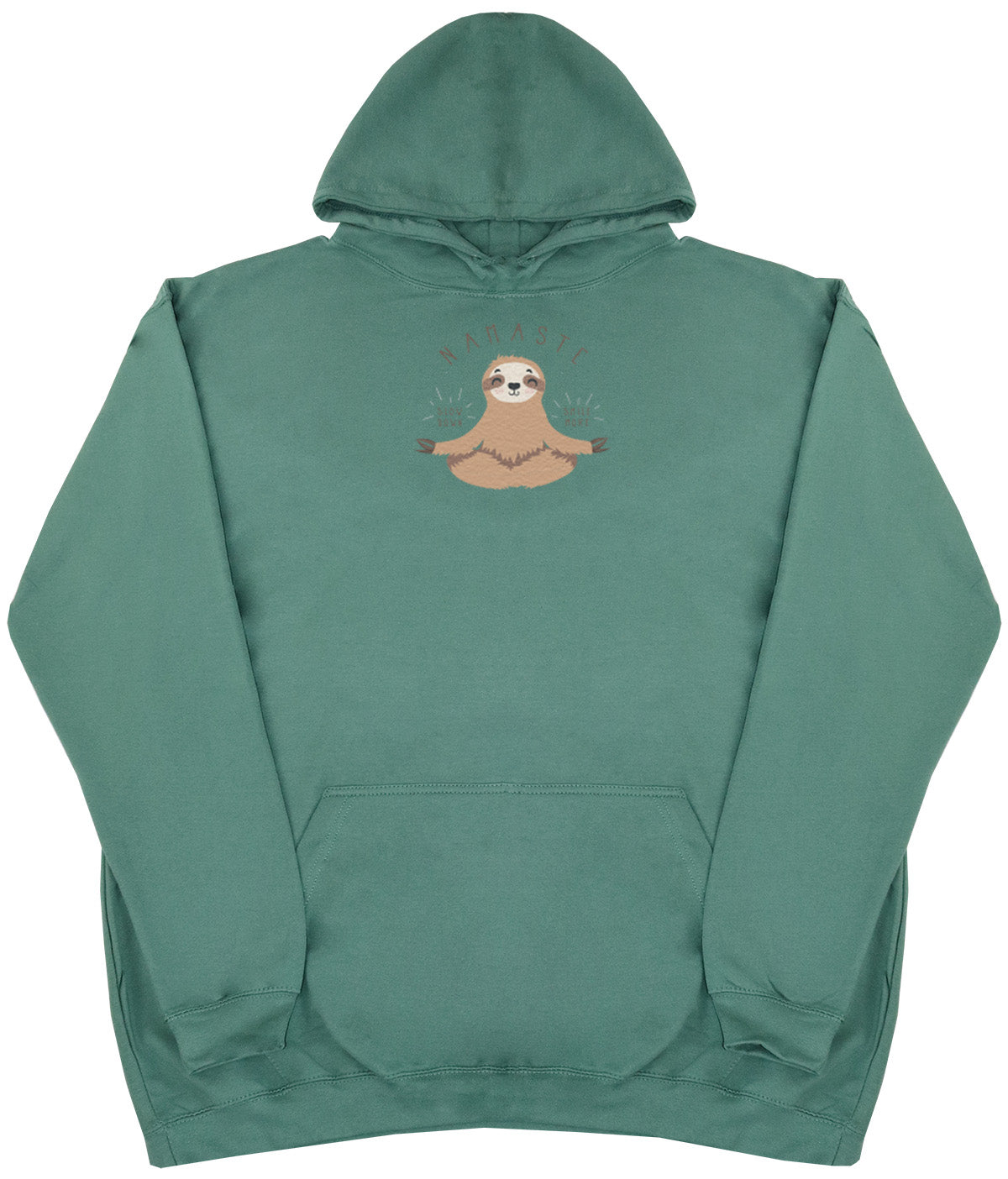 Namaste Sloth - Huge Oversized Comfy Original Hoody