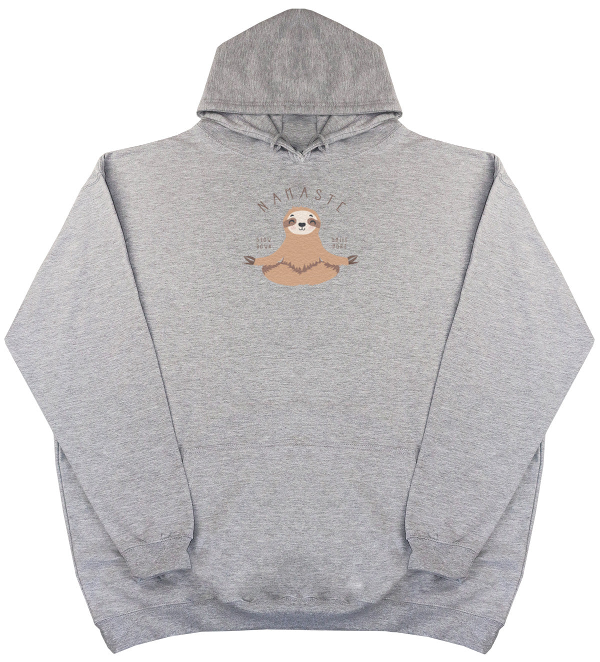 Namaste Sloth - Huge Oversized Comfy Original Hoody