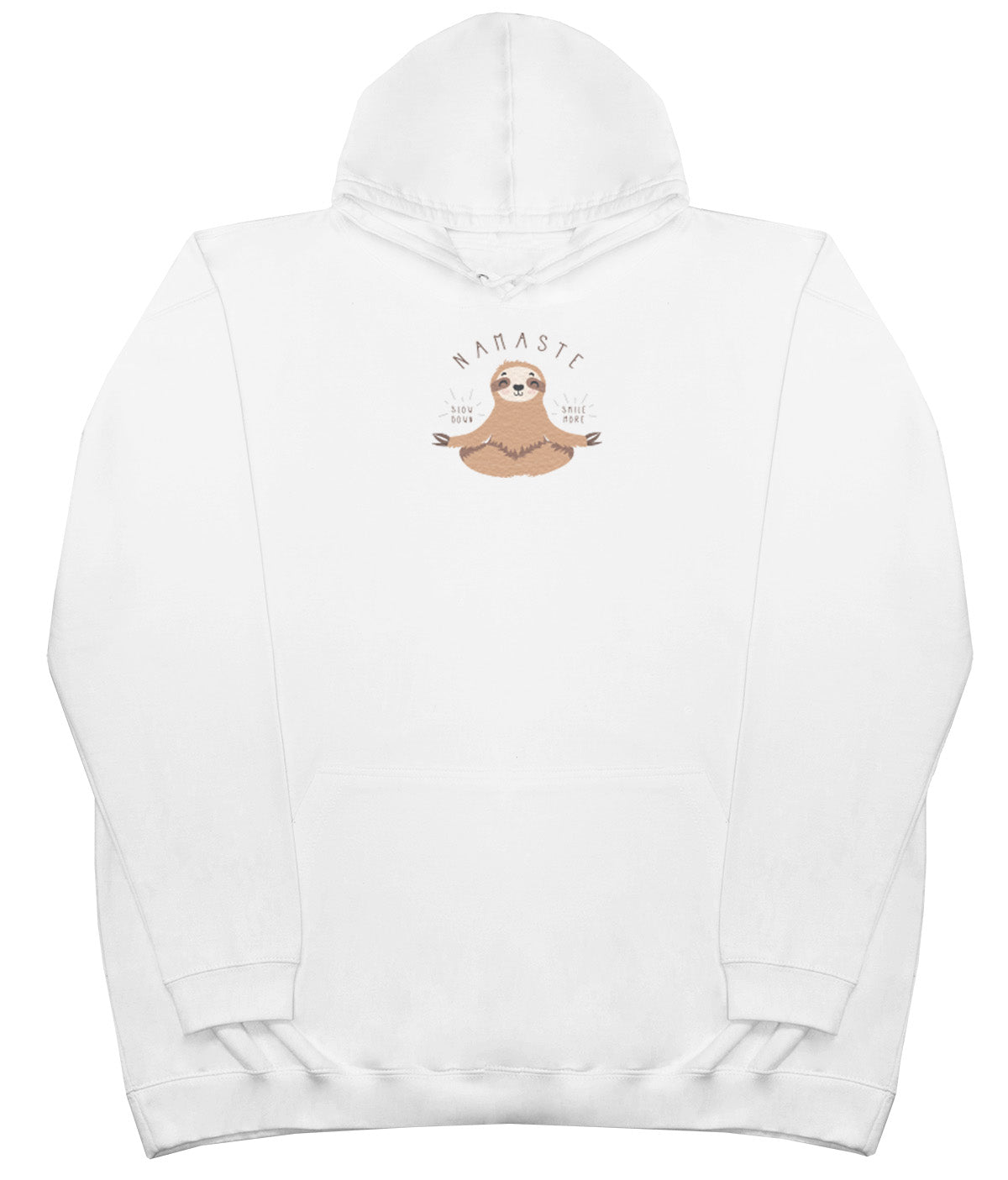 Namaste Sloth - Huge Oversized Comfy Original Hoody