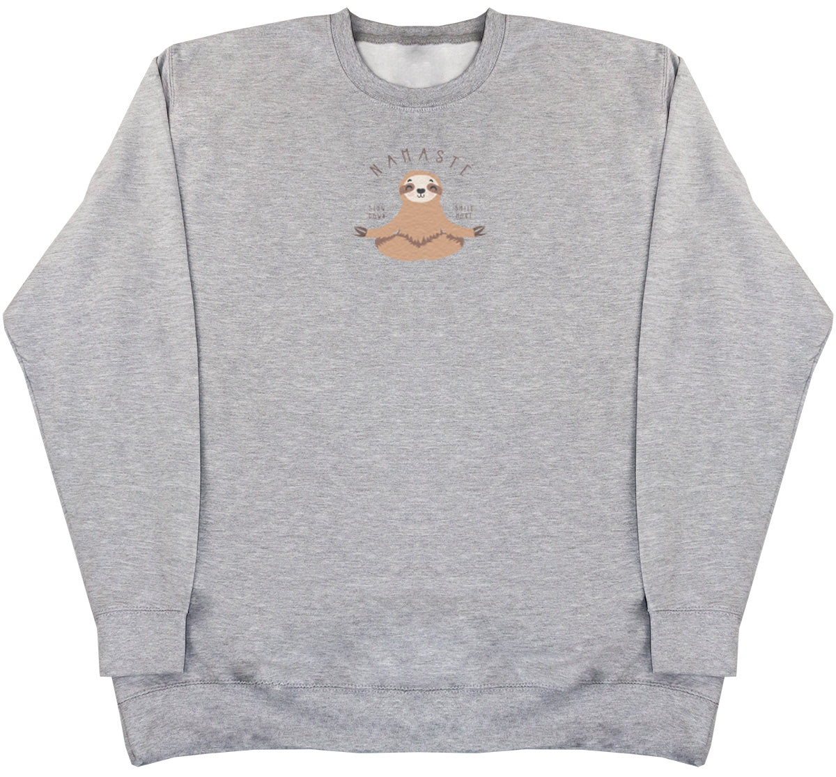 Namaste Sloth - Huge Oversized Comfy Original Sweater