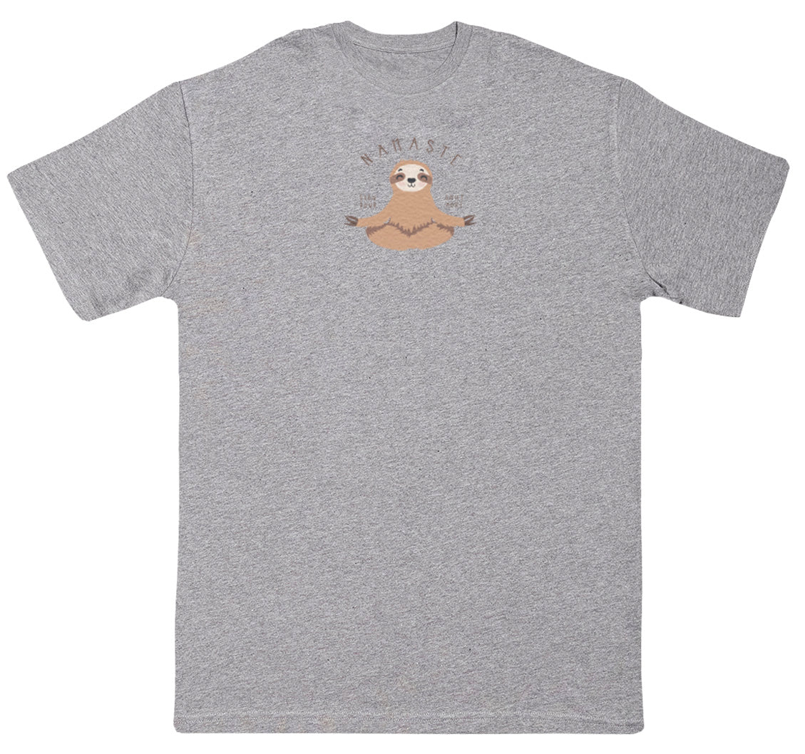 Namaste Sloth - Kids Oversized Comfy T-Shirt