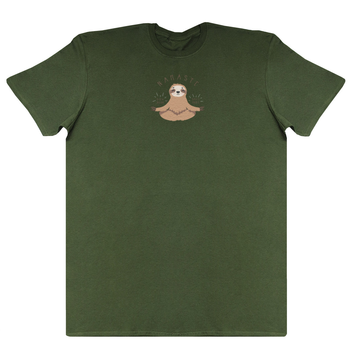 Namaste Sloth - Kids Oversized Comfy T-Shirt