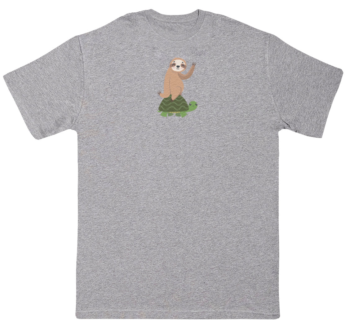 Sloth & Tortoise - Huge Oversized Comfy Original T-Shirt