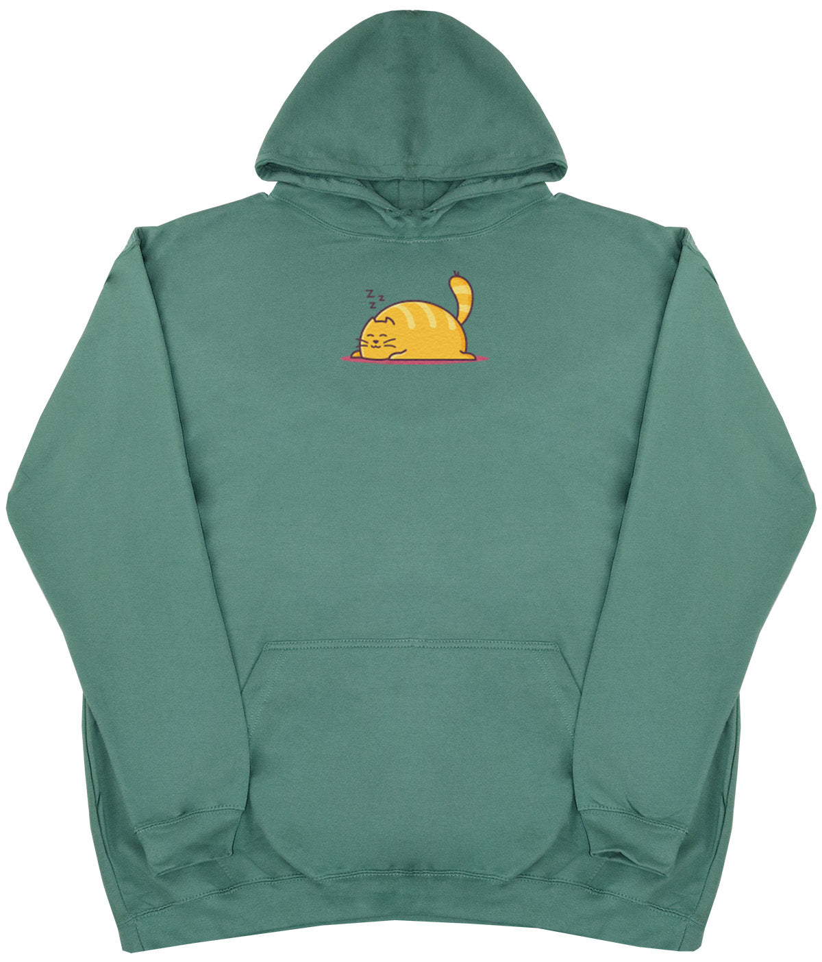 Sleeping Cat - Huge Oversized Comfy Original Hoody