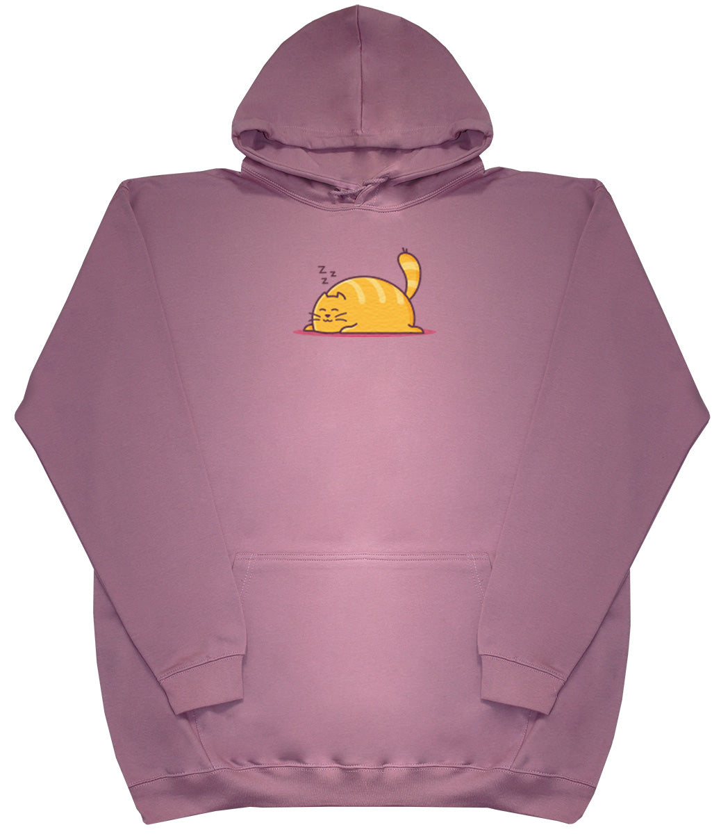 Sleeping Cat - Huge Oversized Comfy Original Hoody