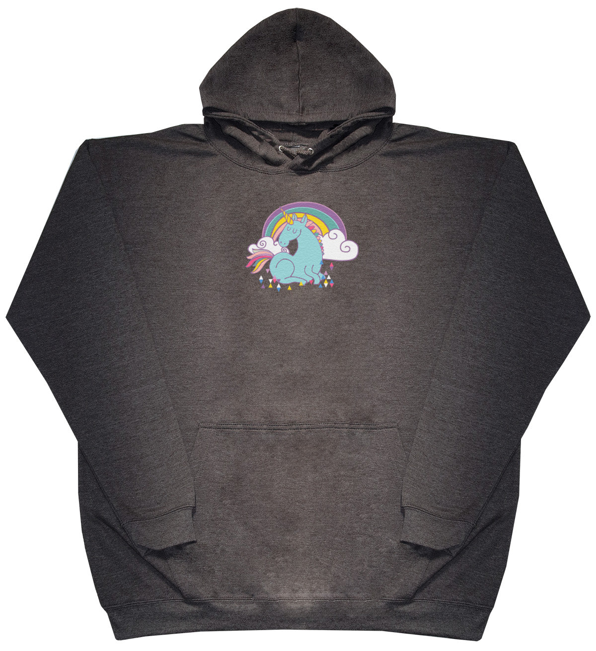 Unicorn Rainbow - Huge Oversized Comfy Original Hoody