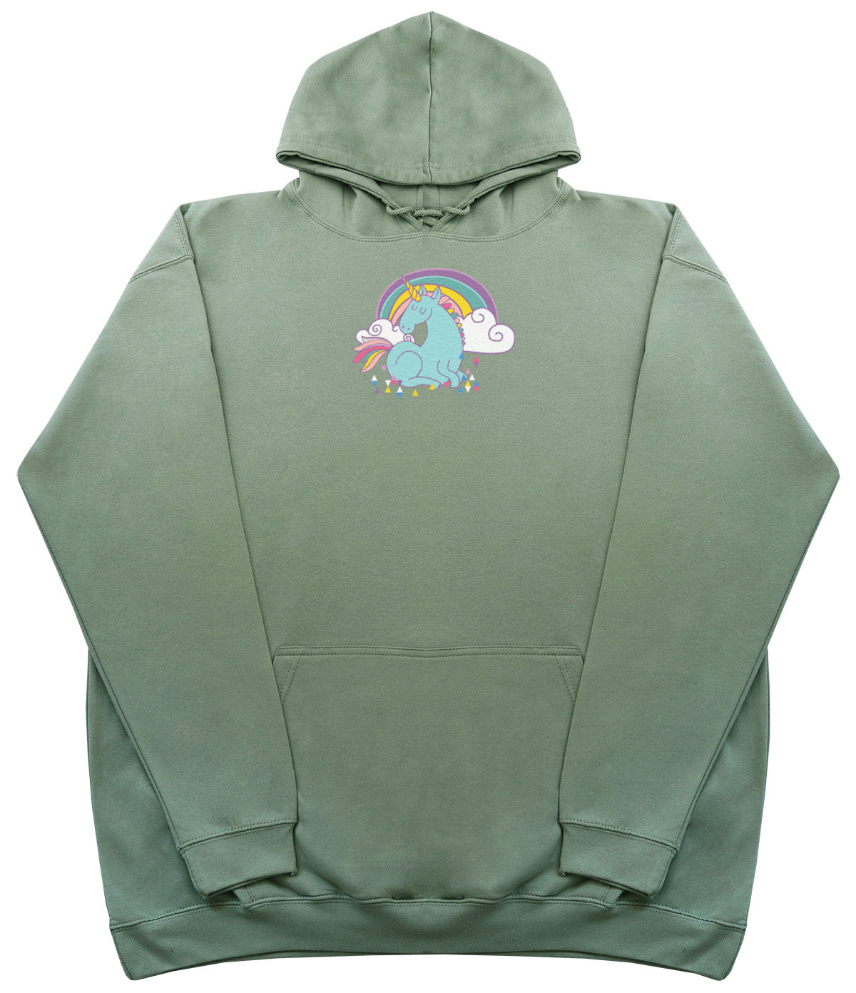 Unicorn Rainbow - Huge Oversized Comfy Original Hoody