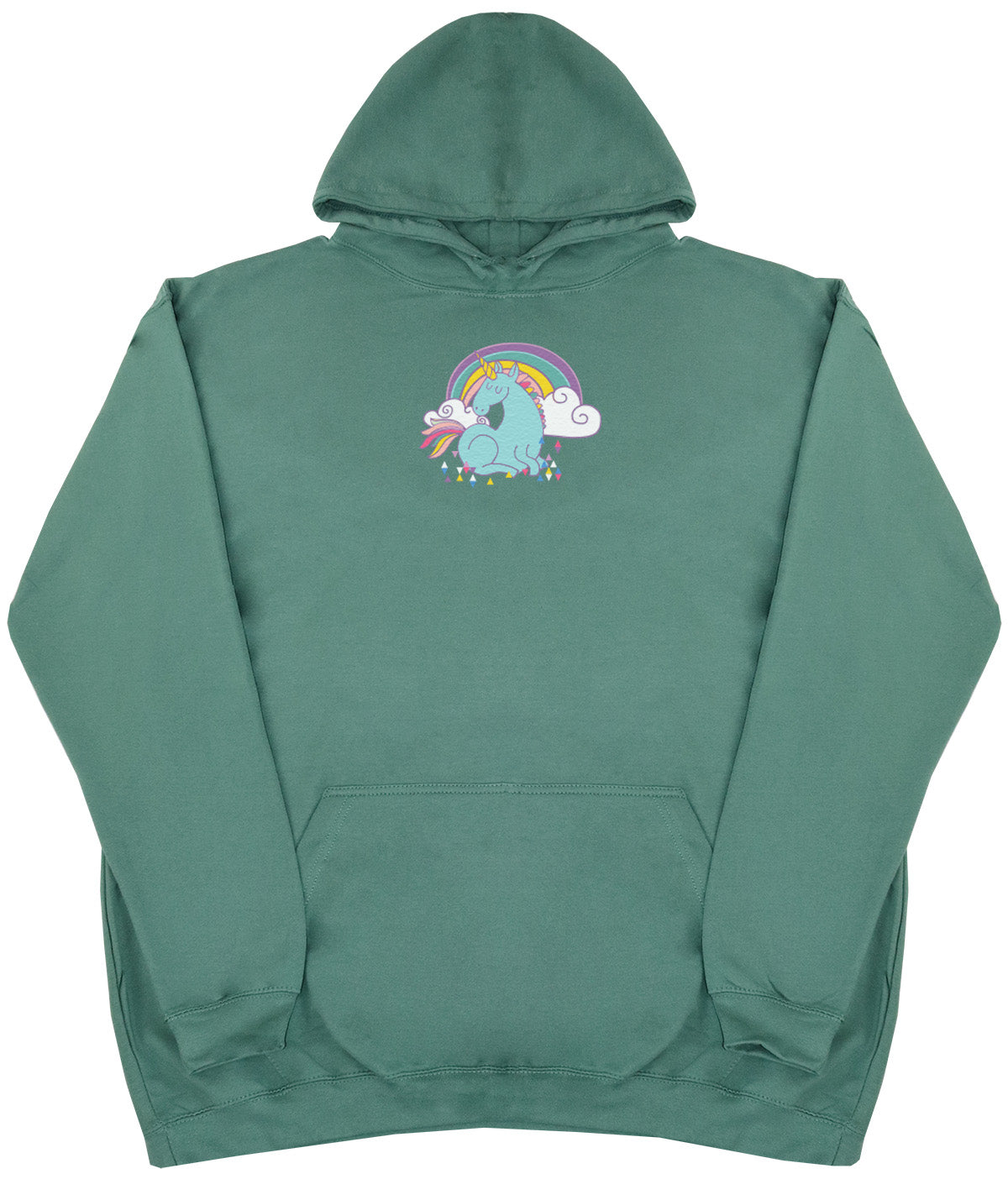 Unicorn Rainbow - Huge Oversized Comfy Original Hoody