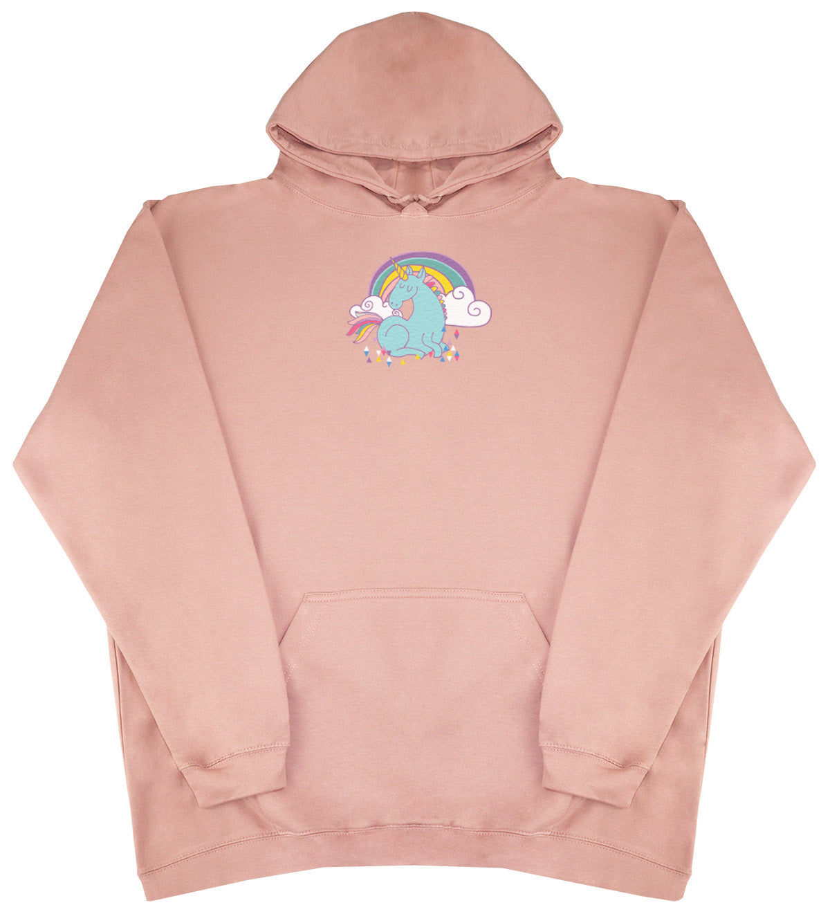 Unicorn Rainbow - Huge Oversized Comfy Original Hoody