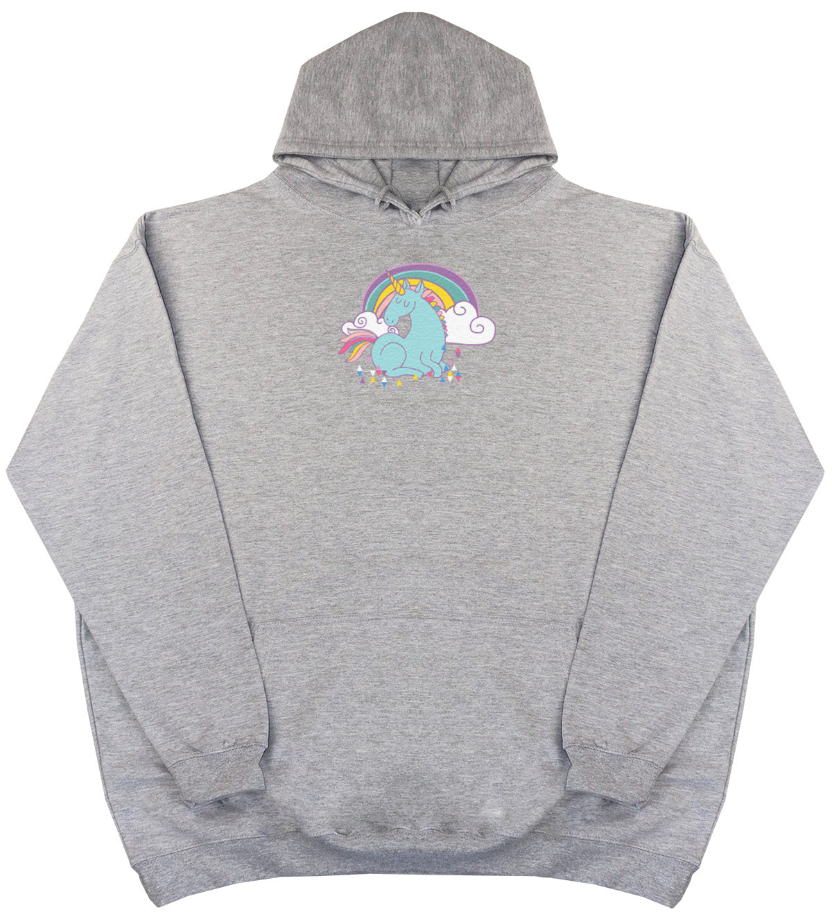 Unicorn Rainbow - Huge Oversized Comfy Original Hoody