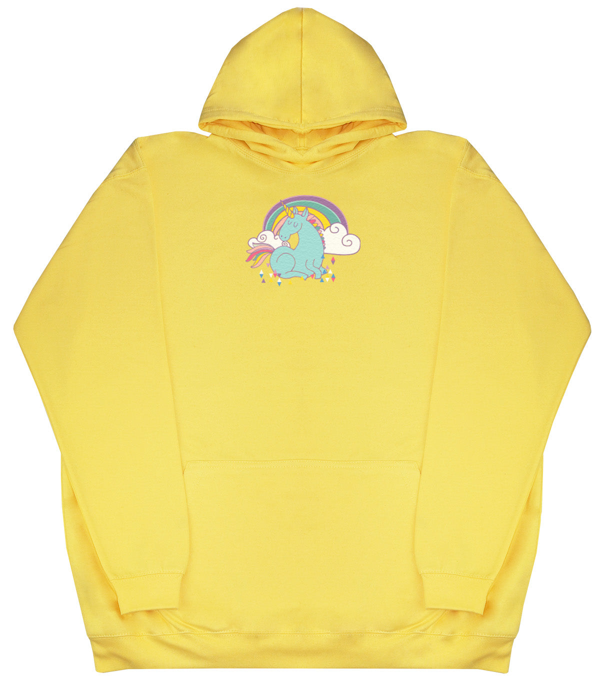 Unicorn Rainbow - Huge Oversized Comfy Original Hoody