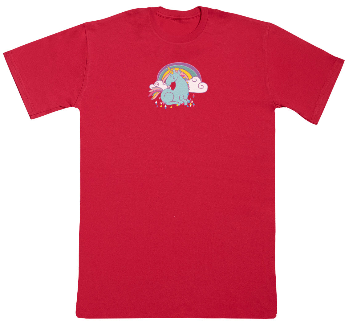 Unicorn Rainbow - Huge Oversized Comfy Original T-Shirt