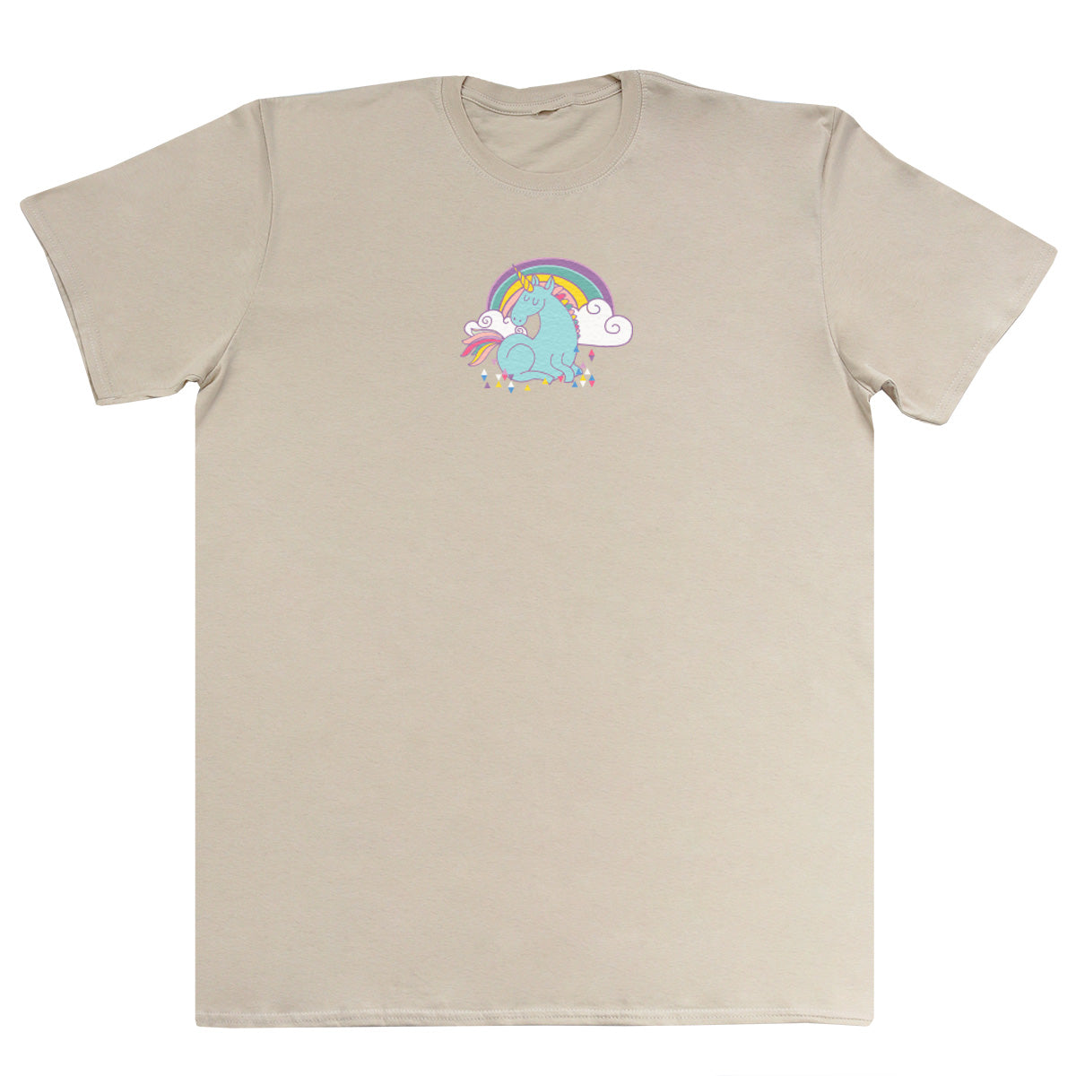 Unicorn Rainbow - Huge Oversized Comfy Original T-Shirt