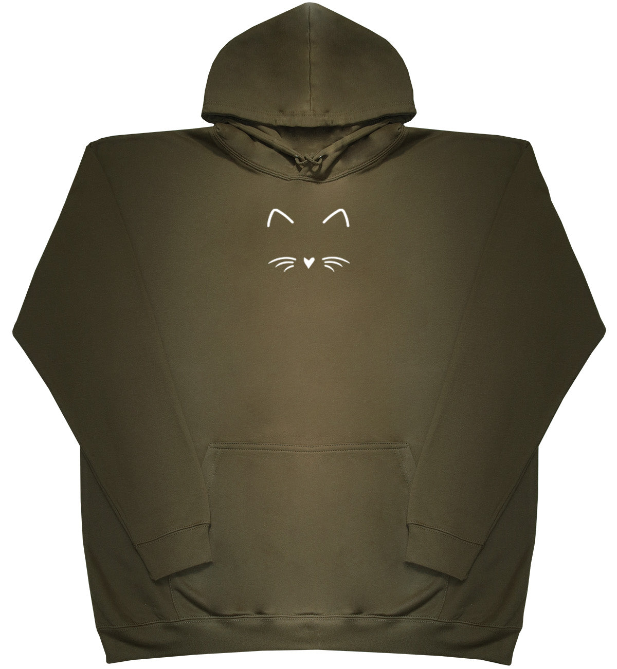 Cat Face - Kids Oversized Comfy Original Hoody