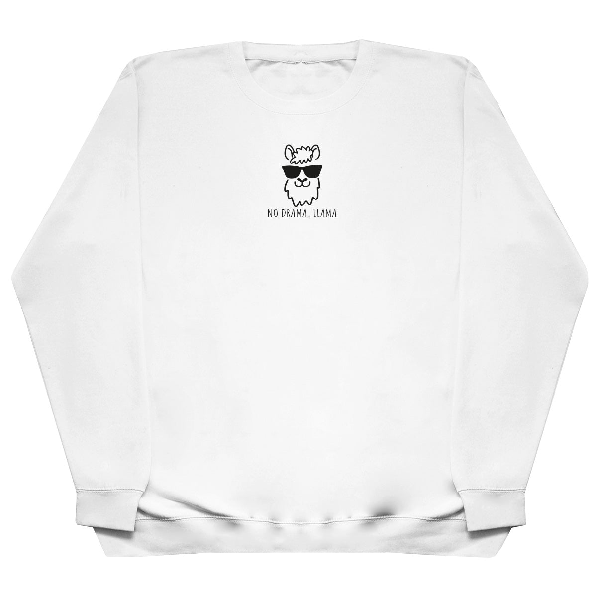 No Drama, Llama - Kids Oversized Comfy Sweater