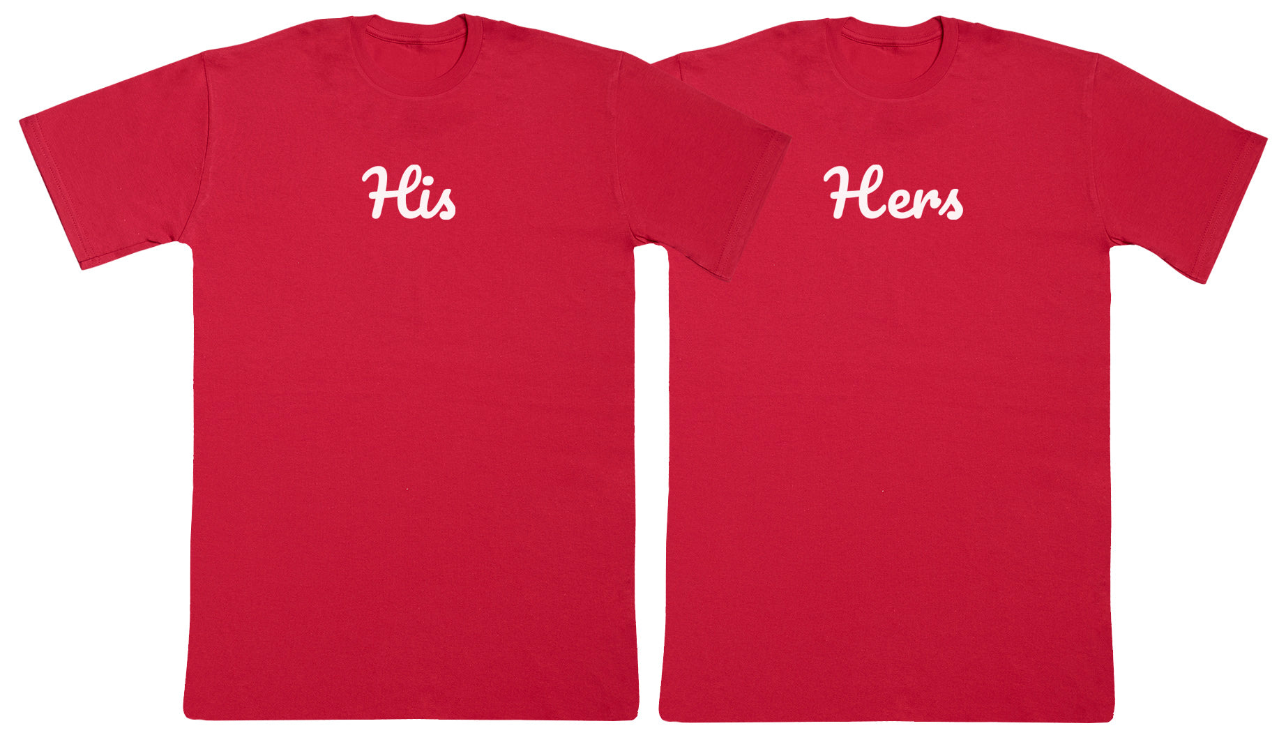 His & Hers - Huge Oversized Comfy Original T-Shirt