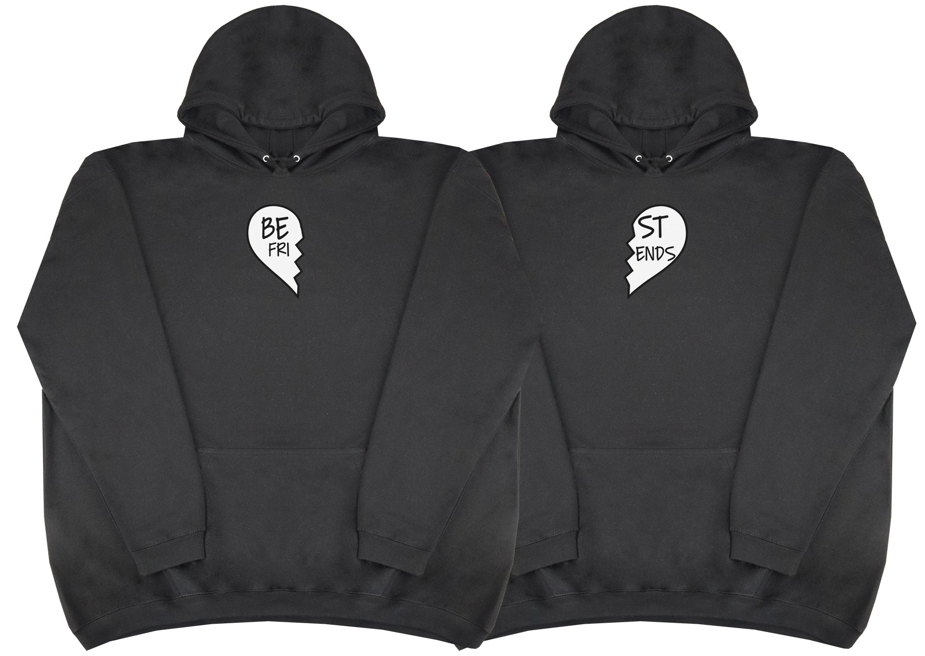 Best Friends Matching Set - Oversized Comfy Original Hoods