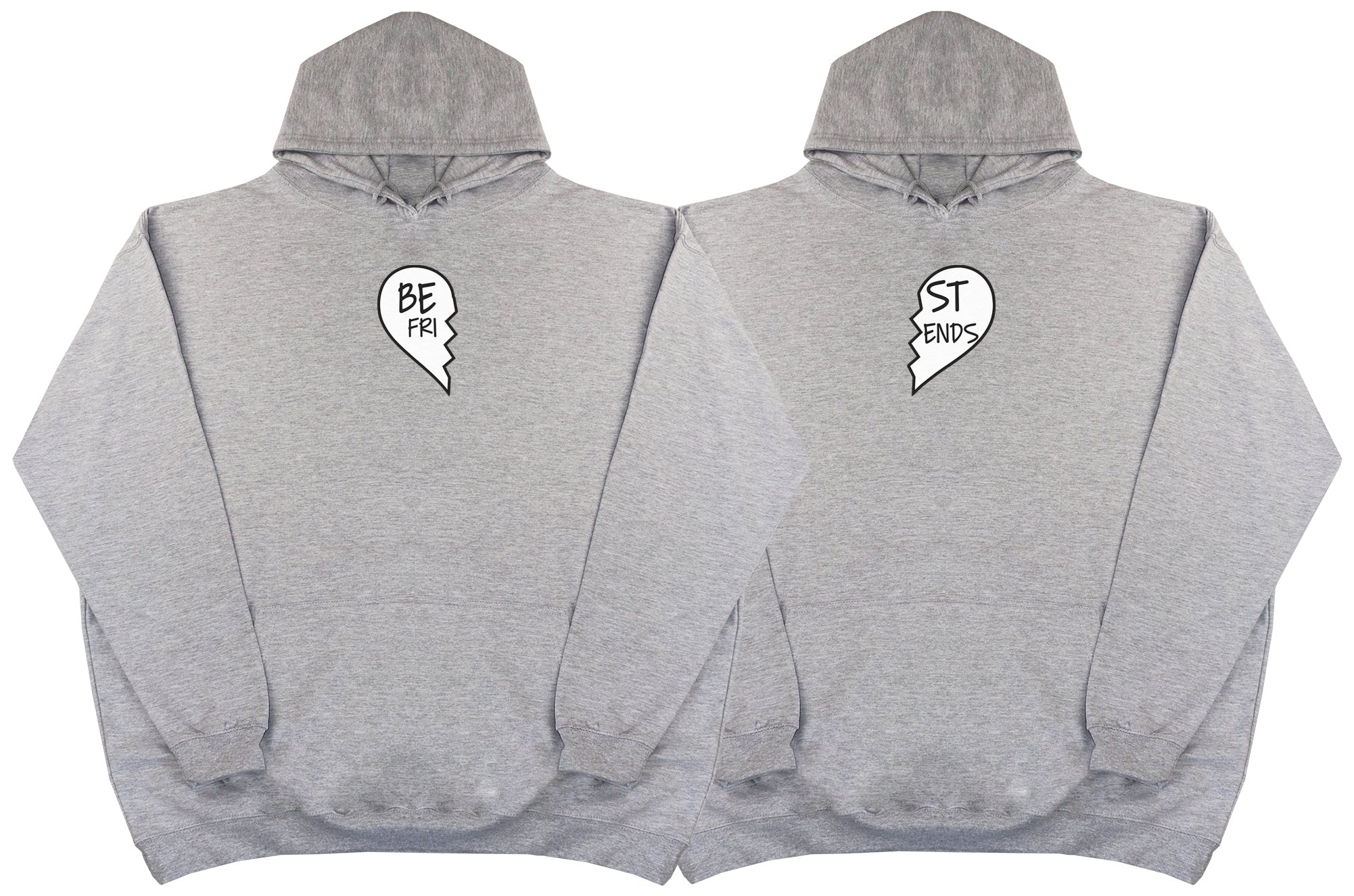 Best Friends Matching Set - Oversized Comfy Original Hoods