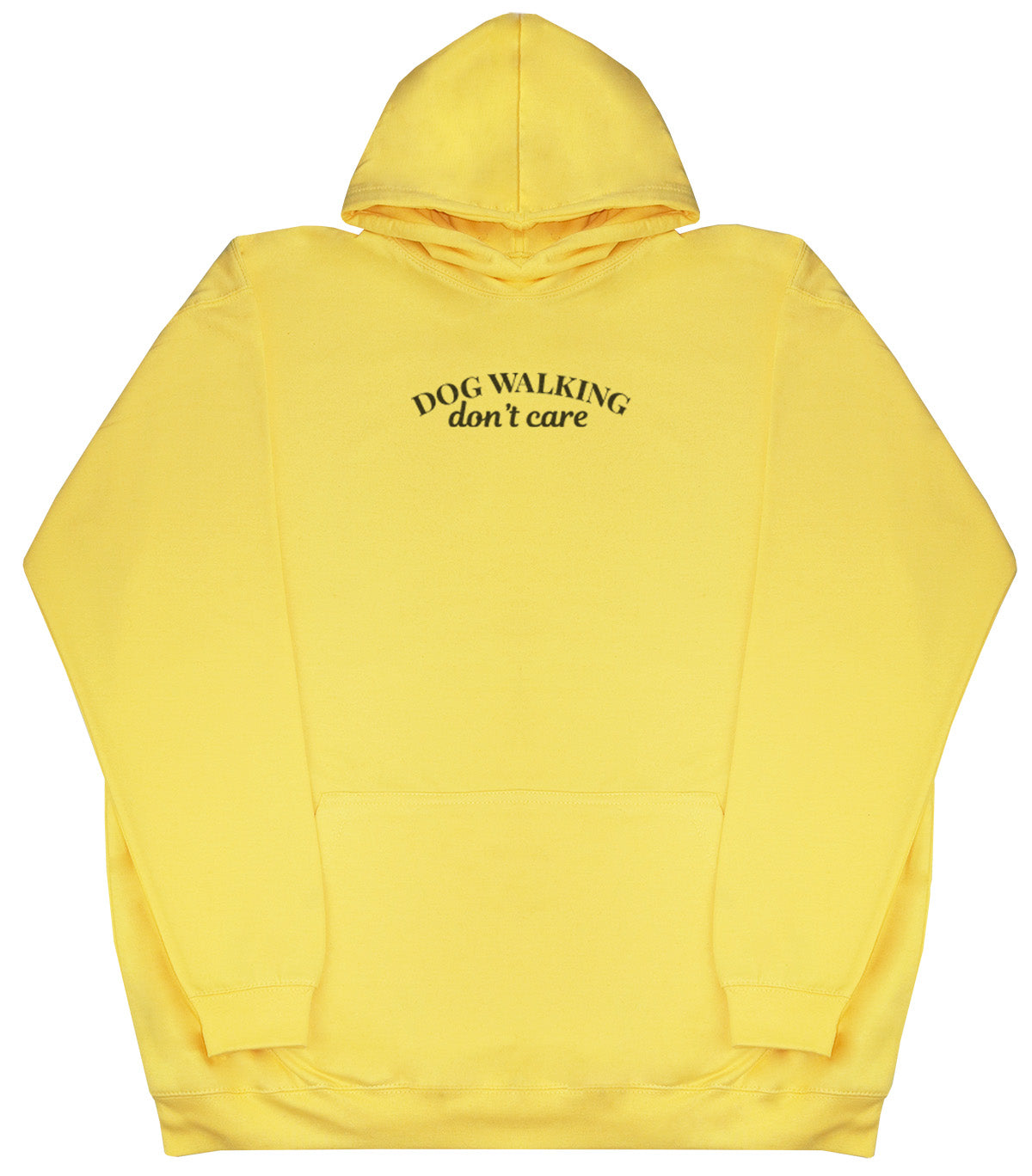 Dog Walking Don't Care - Kids Oversized Comfy Original Hoody