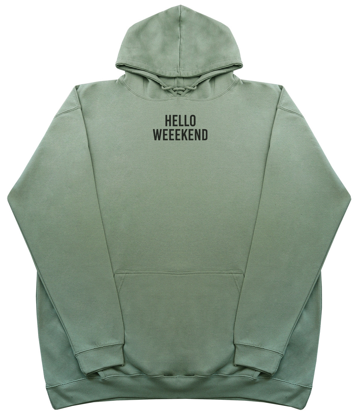 Hello Weekend - Kids Oversized Comfy Original Hoody