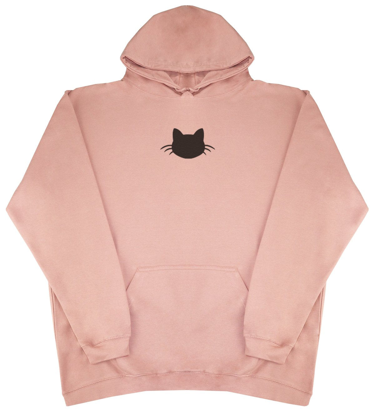 Cat Silhouette - New Style - Huge Size - Oversized Comfy Hoody