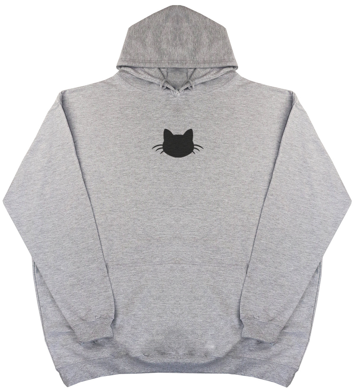 Cat Silhouette - Huge Oversized Comfy Original Hoody