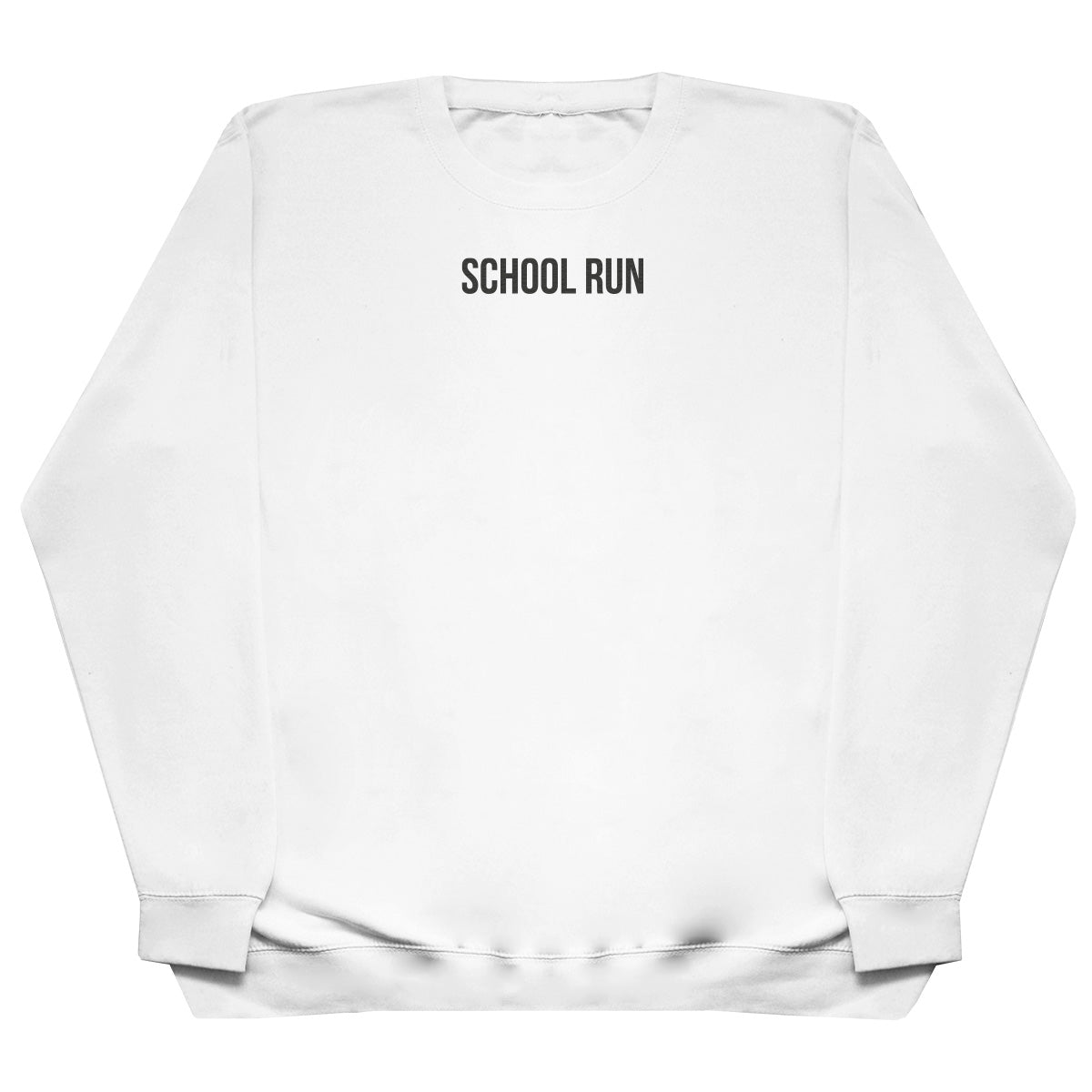 School Run - Huge Oversized Comfy Original Sweater