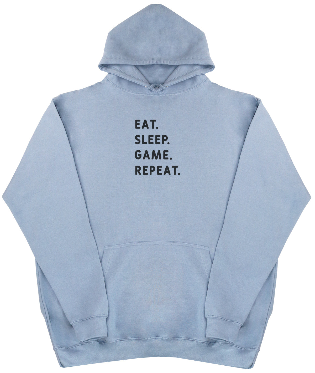 Eat Sleep Game Repeat - Kids Oversized Comfy Original Hoody