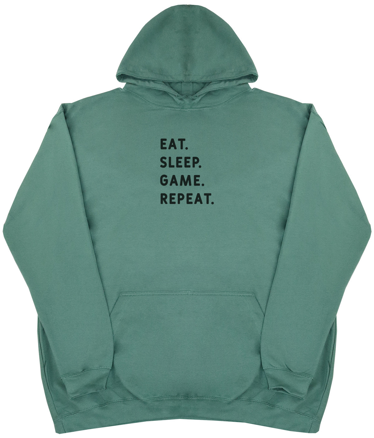 Eat Sleep Game Repeat - Kids Oversized Comfy Original Hoody