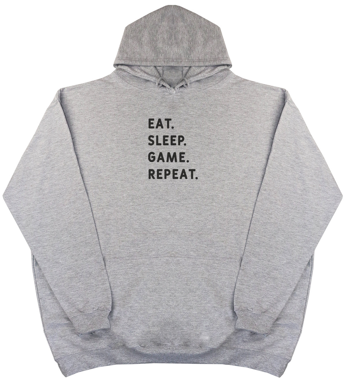 Eat Sleep Game Repeat - Kids Oversized Comfy Original Hoody